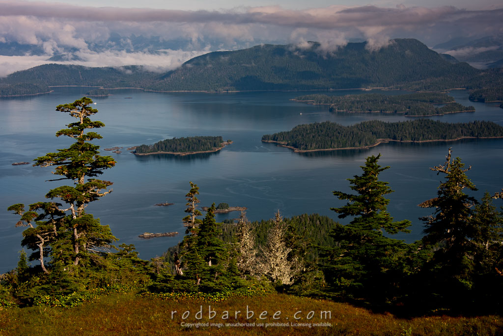 Barbee_160804_6430 | View of Sitka Sound from Harbor Mountain 