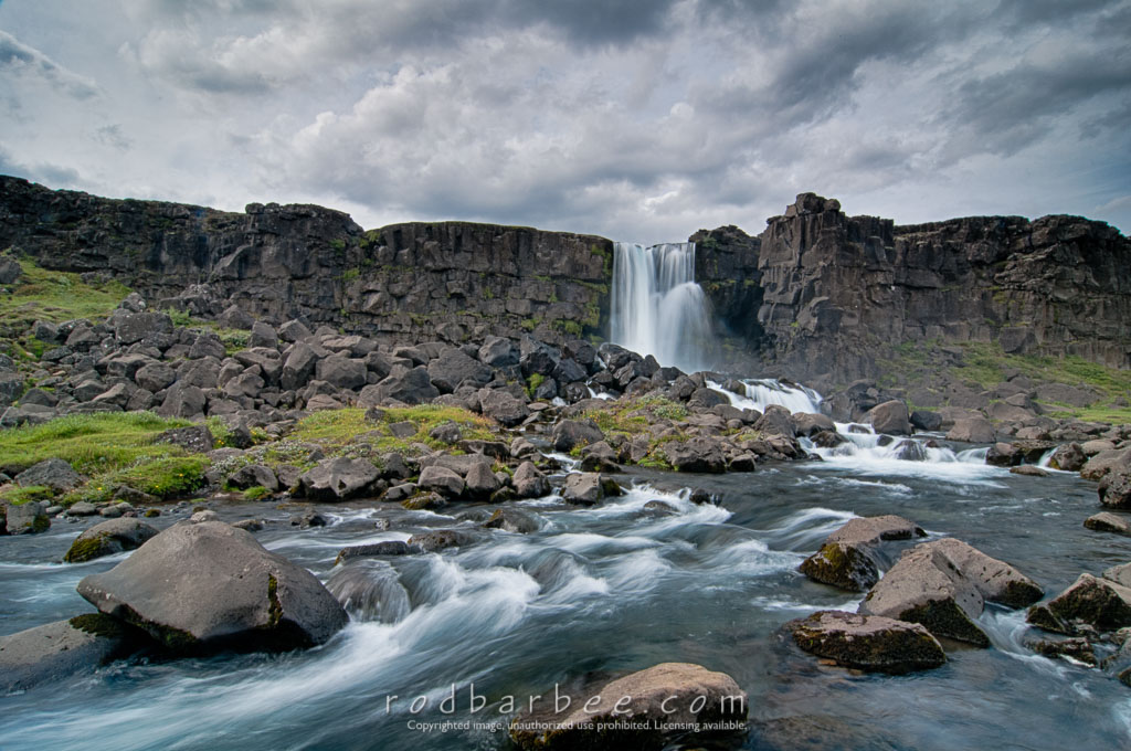 Barbee_120817_3_8323_HDR | Öxarárfoss waterfall, Þingvellir National Park, Iceland 