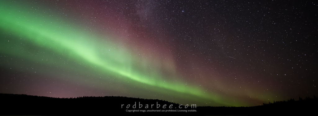 Barbee_140923_0539-Edit | aurora and Milky Way from Prosperous Lake, Northwest Territories, Canada