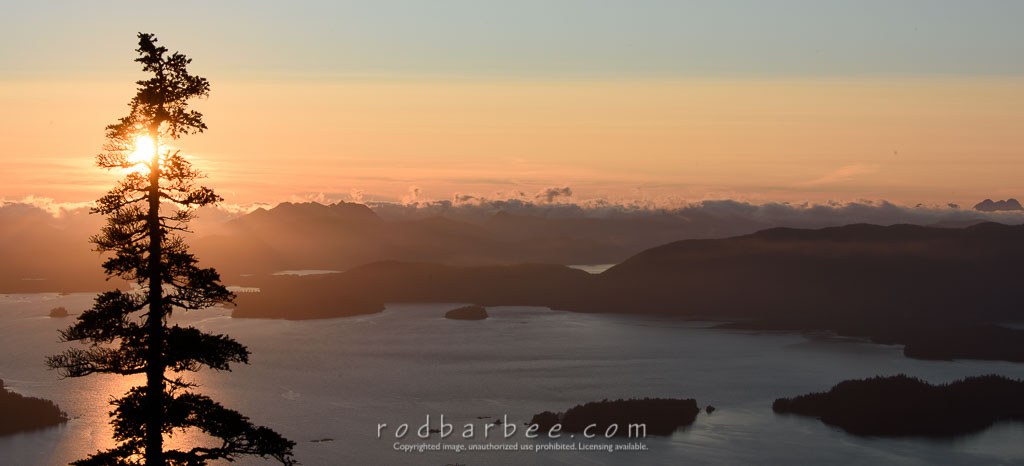 Barbee_150808_3820 | Sunset from Harbor Mountain, Sitka, Alaska