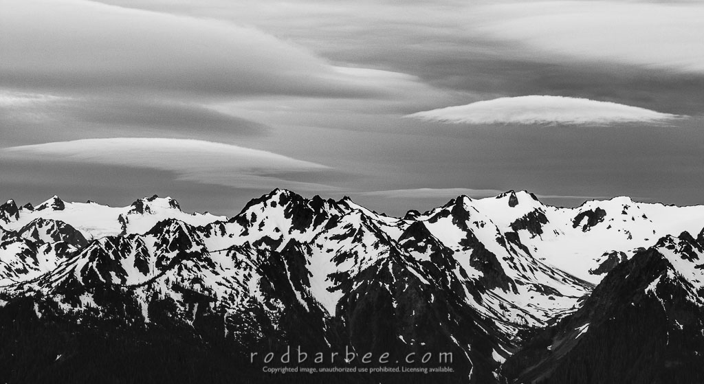 Barbee_130628_3_2311 | Mt. Olympus and other peaks from Hurricane Ridge, Olympic National Park, WA